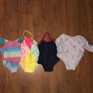 Infant 6-12 month swimsuit bundle